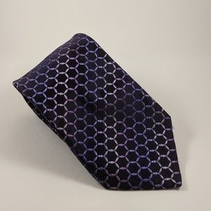 Zilli Men's Tie Exceptional Woven Silk Purple 62"